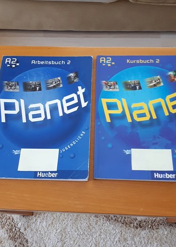 Hueber Planet A2 Kursbuch ve Arbeitsbuch Seti Almanca