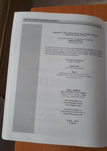 Beden Matematik Olimpiyatlarına Hazırlık Kitabı