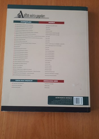 Matematik Olimpiyatlarına Hazırlık Kitabı