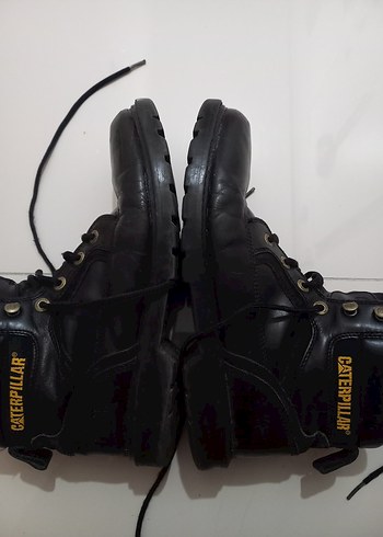 Siyah Deri Cat bot - Görsel 3