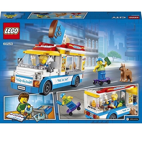 LEGO karavan dondurmacı sıfır ürün