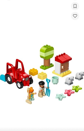  Beden Renk Lego duplo çiftlik traktör yeni etiketli