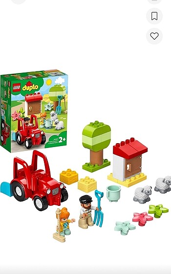 Diğer Lego duplo çiftlik traktör yeni etiketli