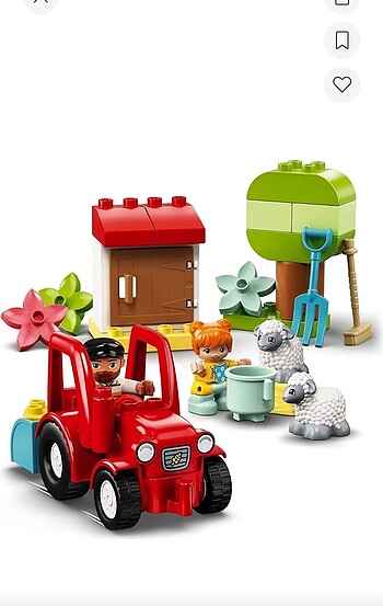 Beden Lego duplo çiftlik traktör yeni etiketli