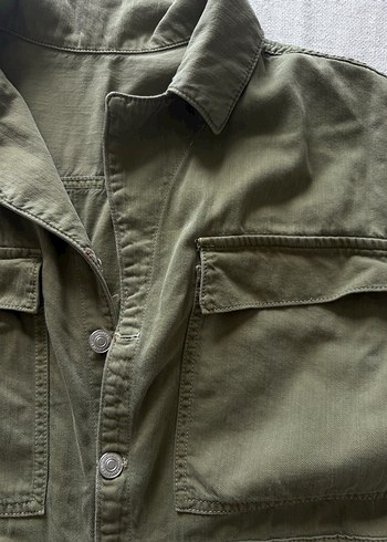 Düğmeli Kısa Kadın Kot Tulum - Görsel 2