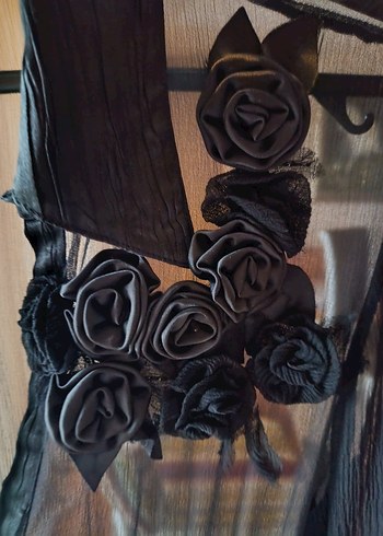 Siyah şık gömlek - Görsel 5