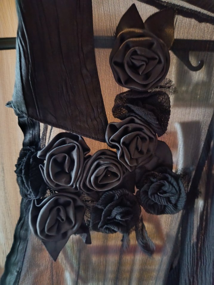 Siyah şık gömlek - Görsel 5