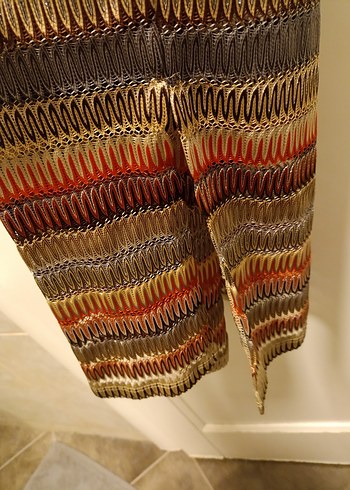 ince triko midi elbise - Görsel 6