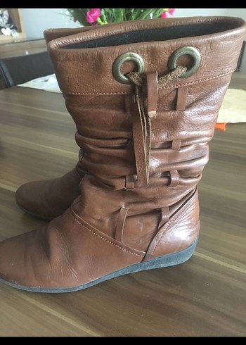 35 Beden Hakiki Deri Çizme