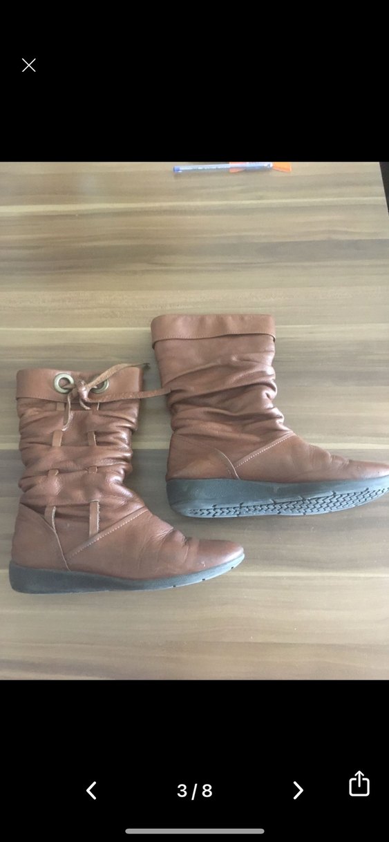 Hakiki Deri Çizme - Görsel 2