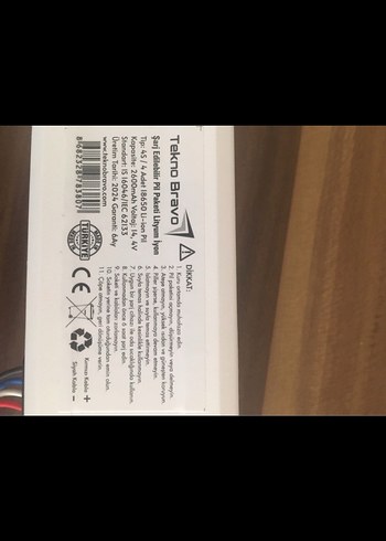 Xiaomi Vacuum Mop 1c Yedek Batarya - Görsel 3