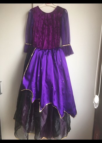 Mor Cadılar Bayramı Kostümü - Görsel 2