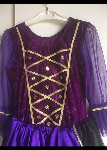 Mor Cadılar Bayramı Kostümü - Görsel 3