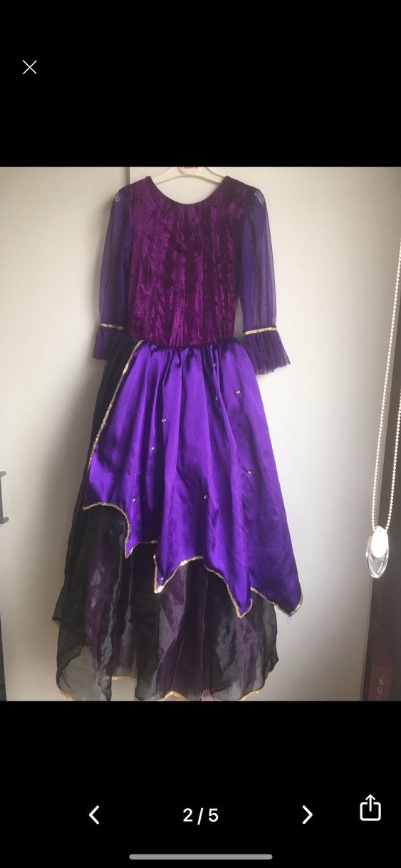 Mor Cadılar Bayramı Kostümü - Görsel 2