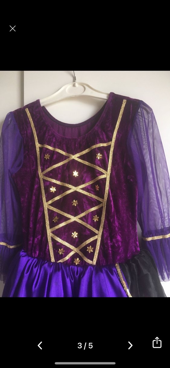 Mor Cadılar Bayramı Kostümü - Görsel 3