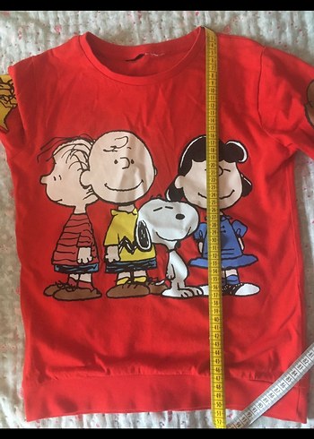 LCW Kız Çocuk Peanuts Baskılı Sweatshirt - Görsel 3