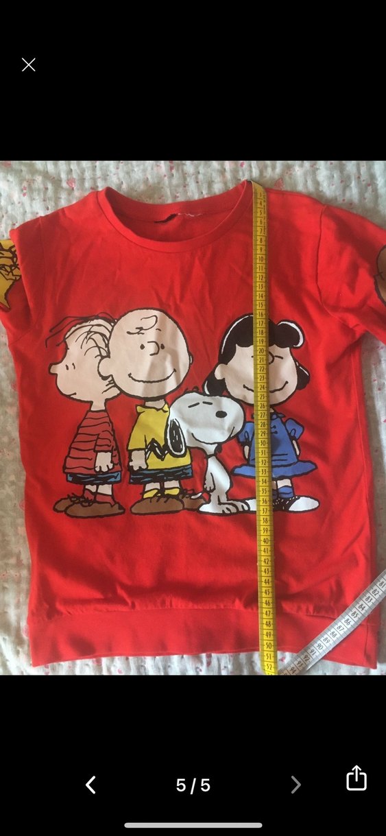 LCW Kız Çocuk Peanuts Baskılı Sweatshirt - Görsel 3