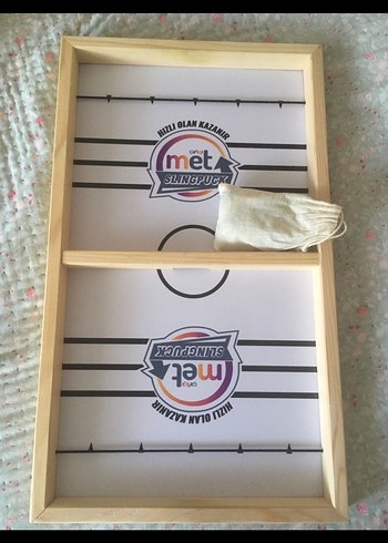 Met Slingpuck Beyaz Oyun Seti - Görsel 2