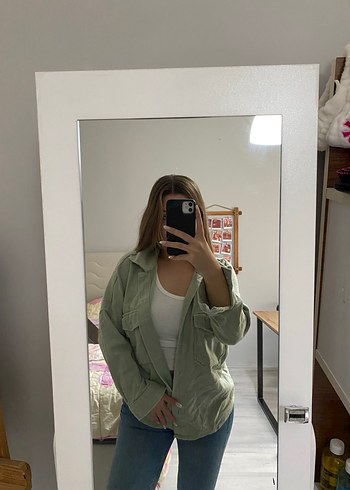 Diğer Şeffaf Detaylı Loose Fit Kadın Gömlek