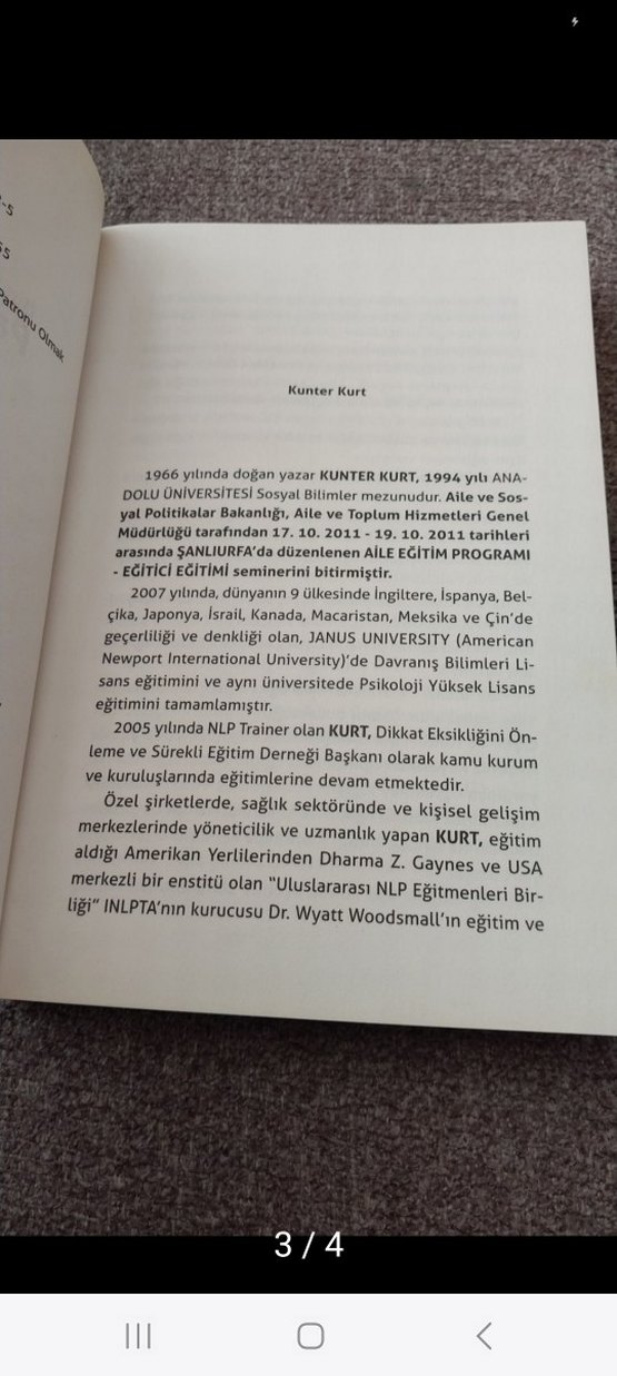 Duygu ve Davranışlarımızın Patronu Olmak - Kunter Kurt - Görsel 3