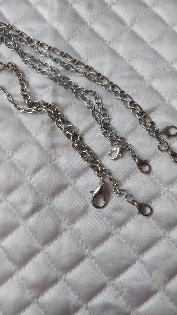 Gri Zincir Detaylı halhal zinciri - Görsel 2