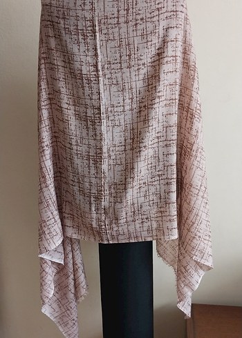 Bej Bohem Tarzı Kadın Şal - Görsel 4