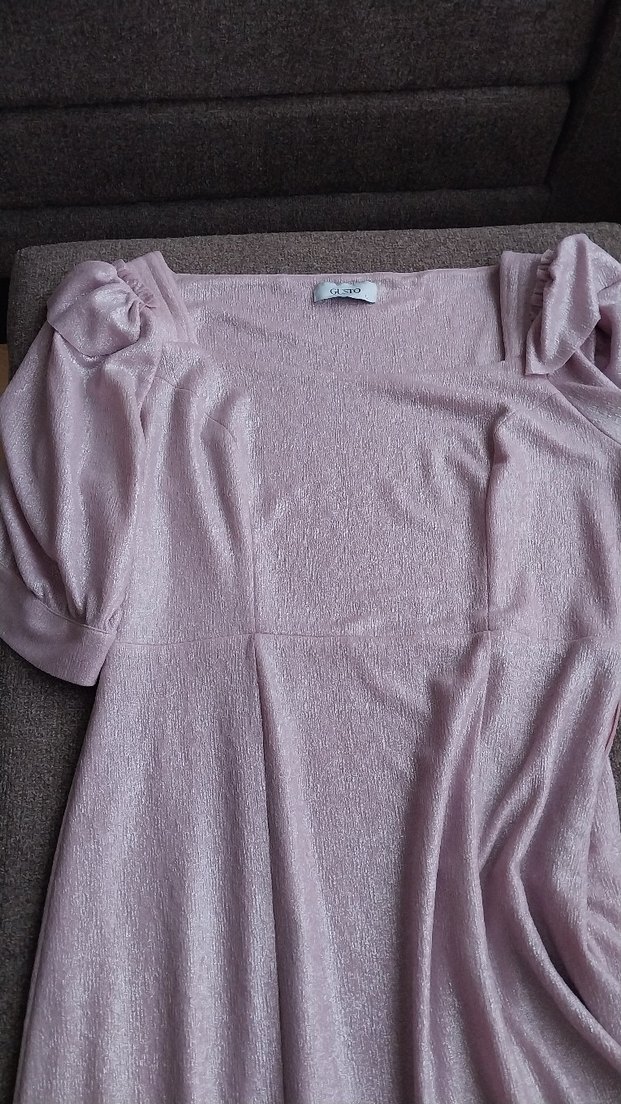 lila gece elbisesi - Görsel 3