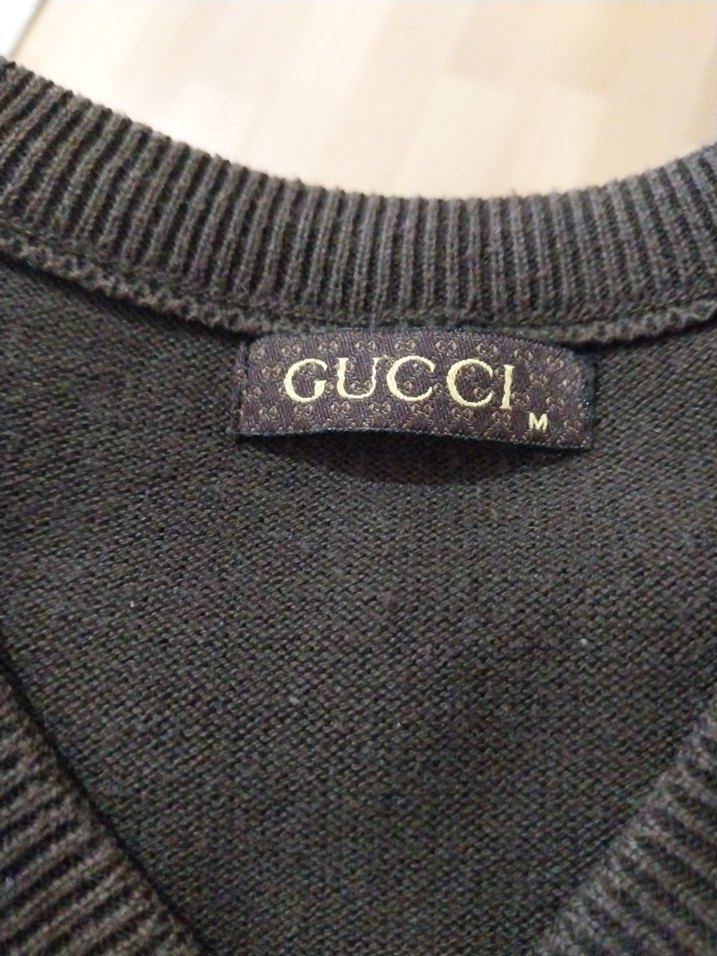 Gri Erkek Triko Sweatshirt - Görsel 3