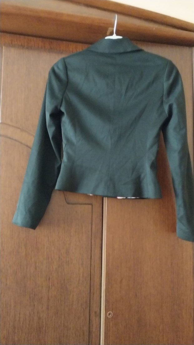 Siyah Kadın Midi Blazer Ceket - Görsel 2