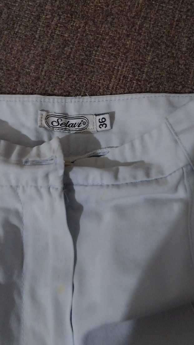 mavi   Mini Şort Rahat Kesim - Görsel 3