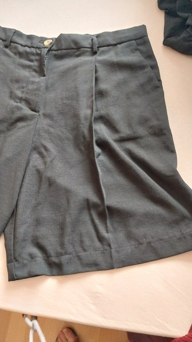 siyah şort - Görsel 5