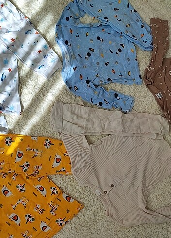 1 Yaş Beden Bebek pijama takımı 