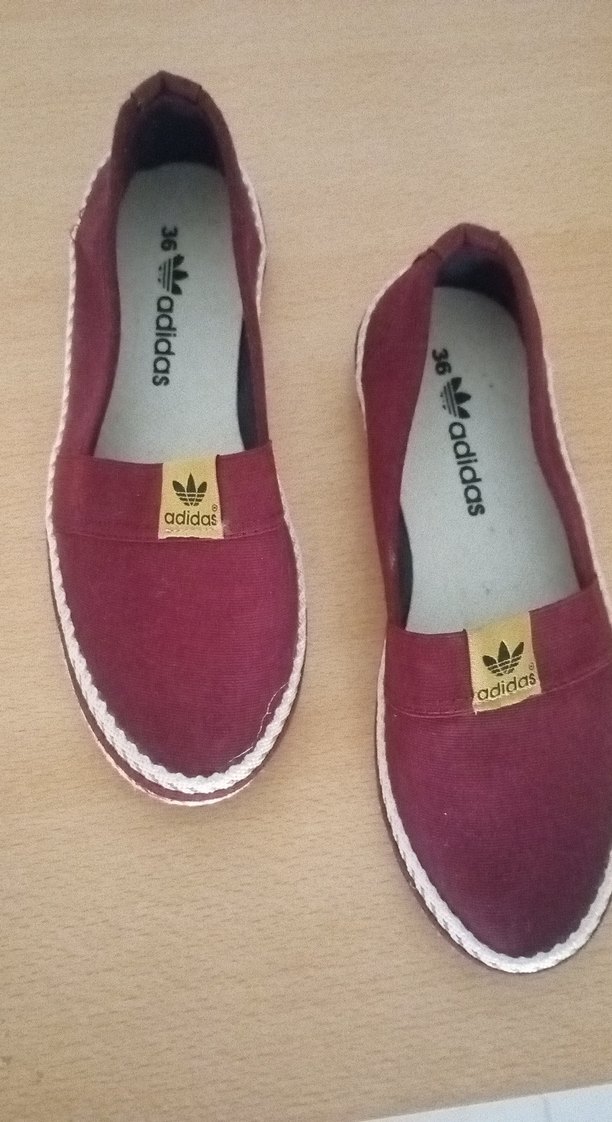 Bordo Kadın Dolgu Topuk Espadril - Görsel 2