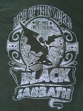 Black Sabbath tişört