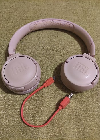 Pembe JBL T500 BT Kablosuz Kulaklık