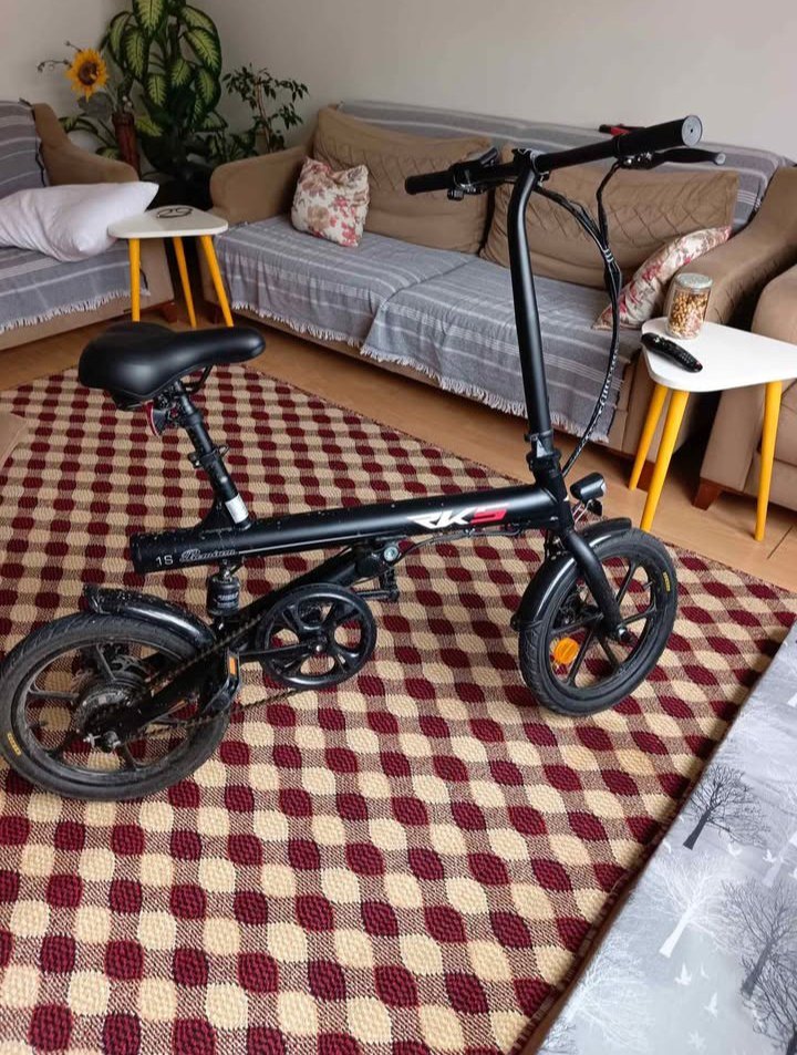 Siyah Katlanabilir Bisiklet RKS - Görsel 4