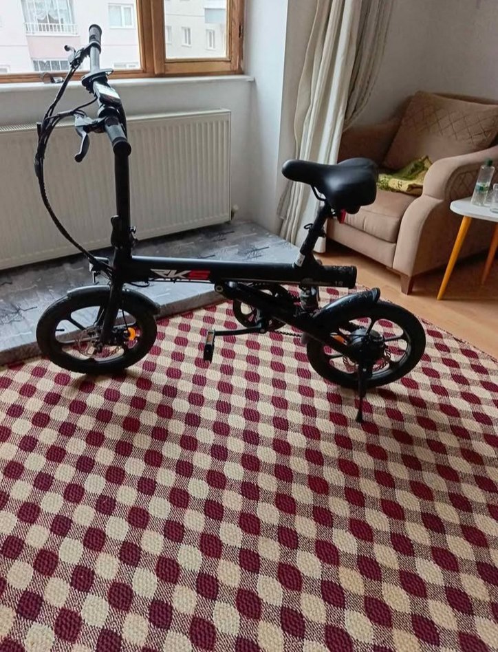 Siyah Katlanabilir Bisiklet RKS - Görsel 2