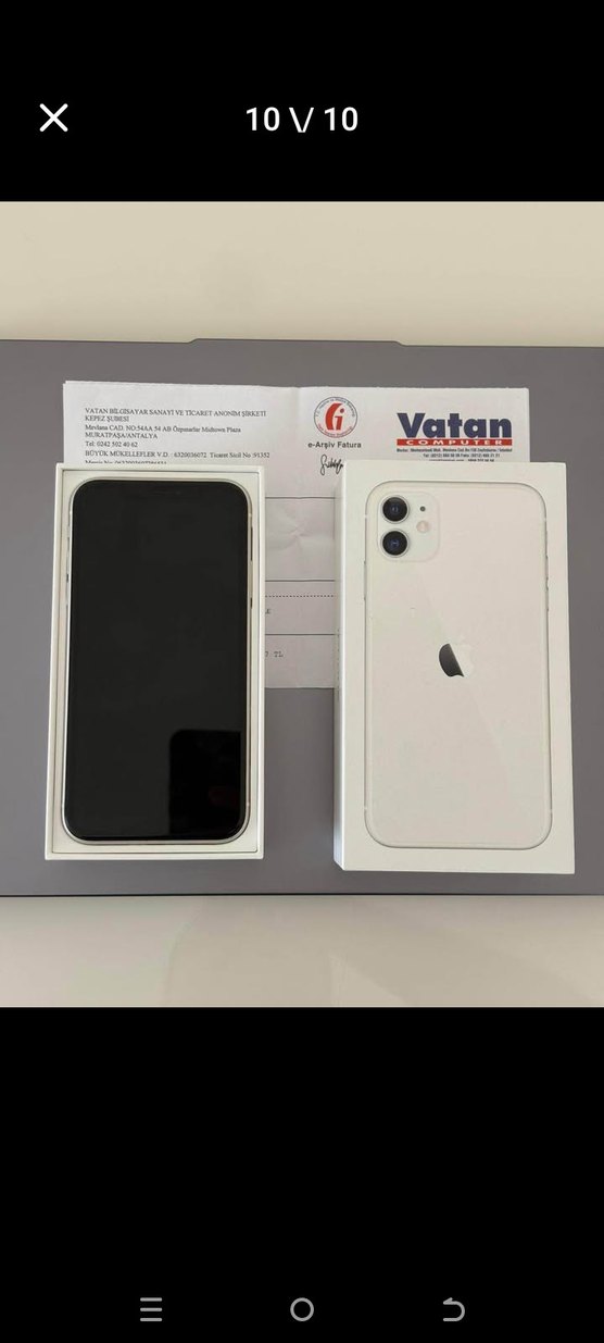 Beyaz iPhone 11 64GB - Görsel 4