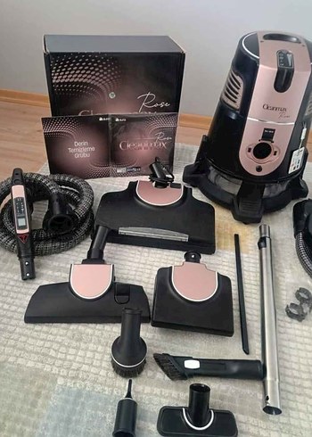 Pembe Çok Fonksiyonlu Elektrikli Süpürge - Görsel 6