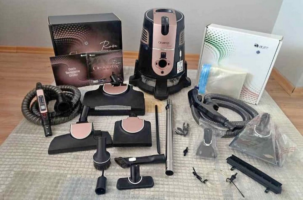 Pembe Çok Fonksiyonlu Elektrikli Süpürge - Görsel 2