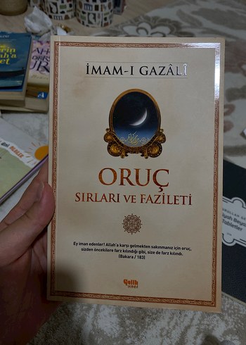 İmam-ı Gazali Oruç Sırları ve Fazileti Kitabı