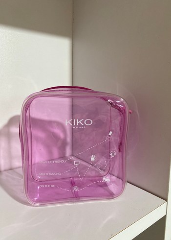  Beden pembe Renk Kiko makyaj çantası