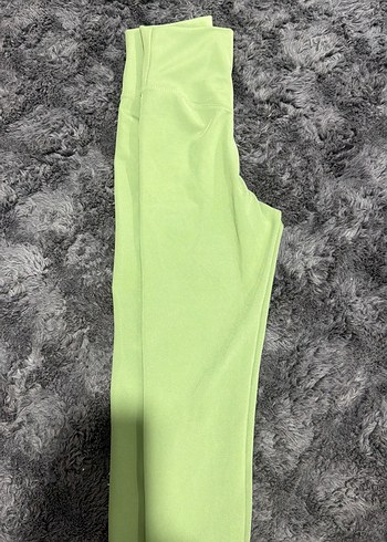 Yeşil Pastel Kadın Spor Tayt - Görsel 4