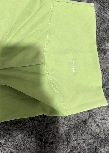 Yeşil Pastel Kadın Spor Tayt - Görsel 2