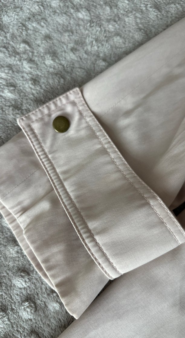 Bej Midi Kadın Trençkot Düğmeli Cep Detaylı - Görsel 3