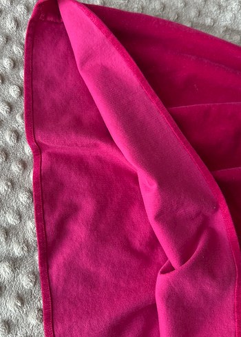 Kız Çocuk Fuşya Fırfırlı Elbise - Görsel 3