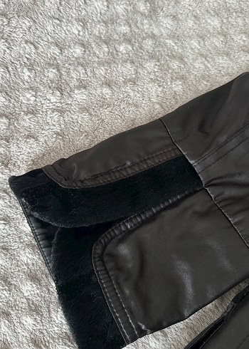 Siyah Kapüşonlu midi trençkot - Görsel 5