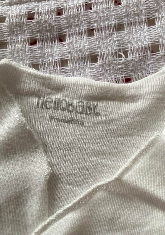 Beyaz Bebek Uzun Kollu İçlik (prematüre) - Görsel 2