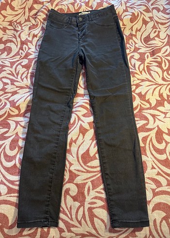 Siyah Kadın Dar Pantalon