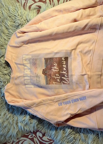 Açık Pembe Sweatshirt